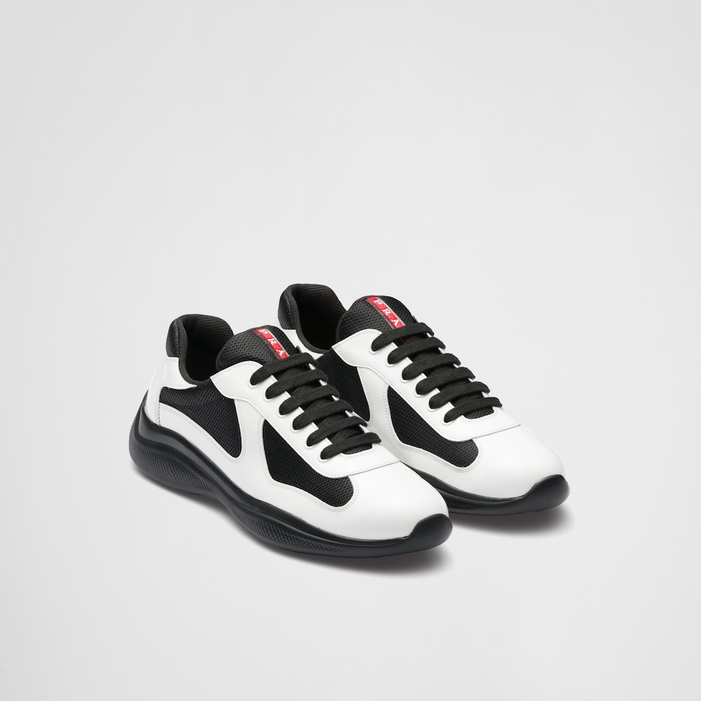 Kabelbaan Fonetiek valuta White/black Prada America's Cup sneakers | Prada