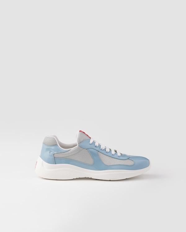 Patent leather and technical fabric Prada America's Cup sneakers Patent leather and technical fabric Prada America's Cup sneakers