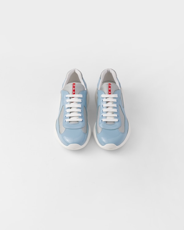 Patent leather and technical fabric Prada America's Cup sneakers Patent leather and technical fabric Prada America's Cup sneakers