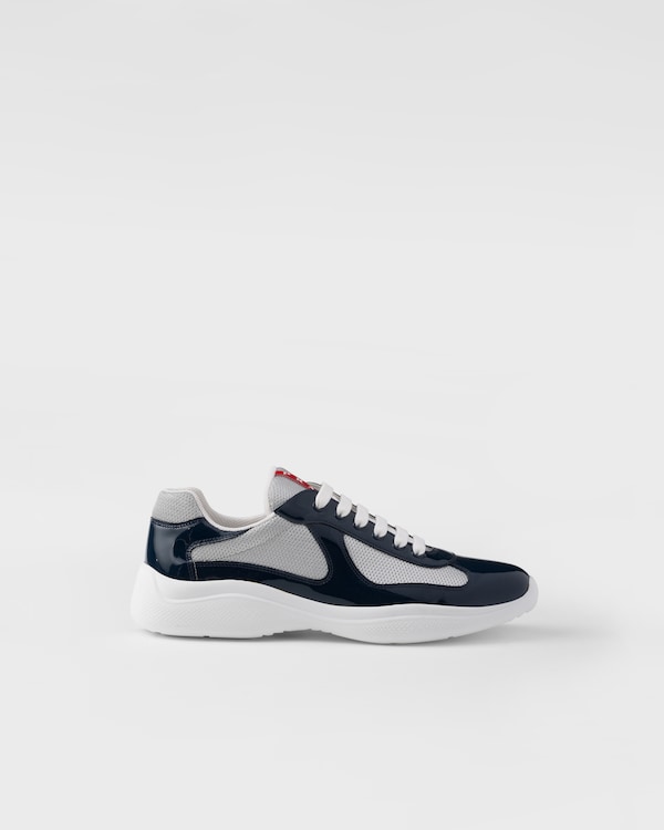 Patent leather and technical fabric Prada America's Cup sneakers Patent leather and technical fabric Prada America's Cup sneakers
