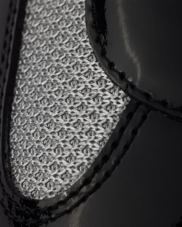 Patent leather and technical fabric Prada America's Cup sneakers - Black/Silver Patent leather and technical fabric Prada America's Cup sneakers - Black/Silver