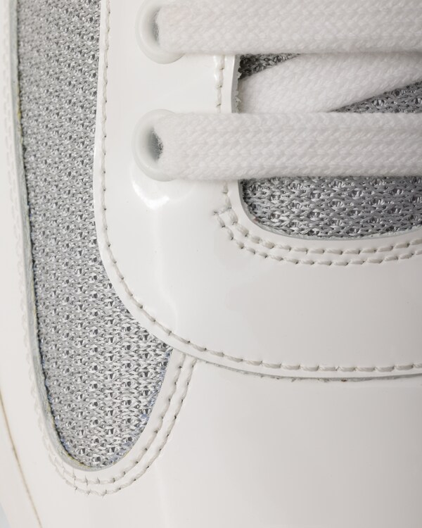 Sneakers Prada America’s Cup en cuir verni et tissu technique Sneakers Prada America’s Cup en cuir verni et tissu technique