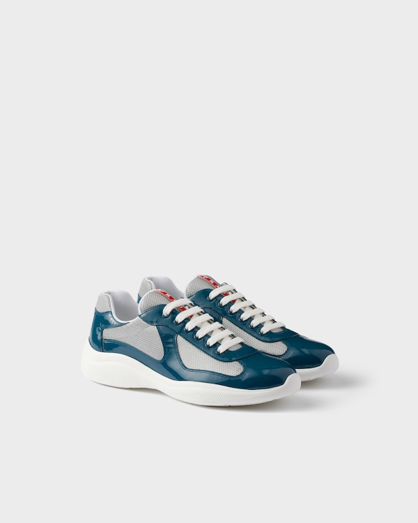 Patent leather and technical fabric Prada America's Cup sneakers Patent leather and technical fabric Prada America's Cup sneakers