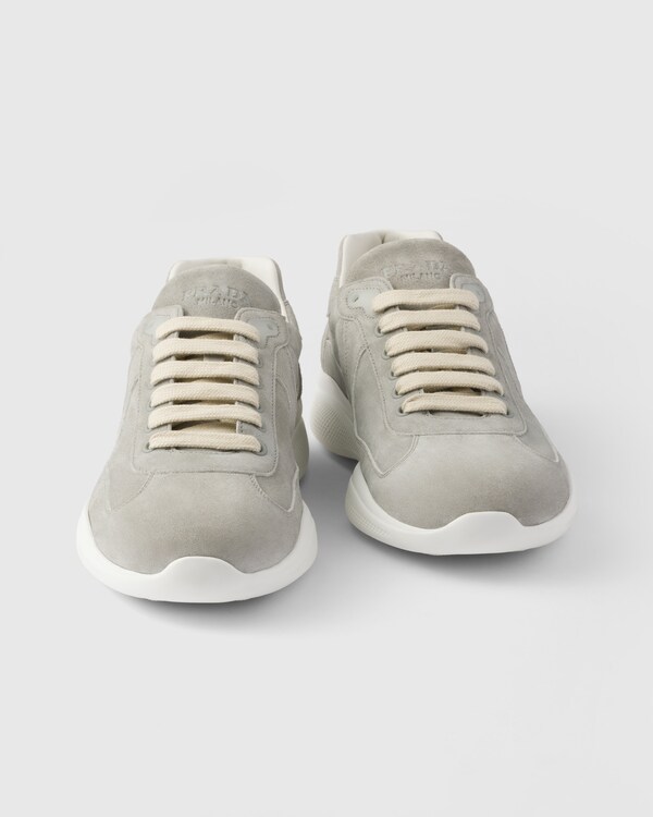 Prada America's Cup suede sneakers - Grey Prada America's Cup suede sneakers - Grey
