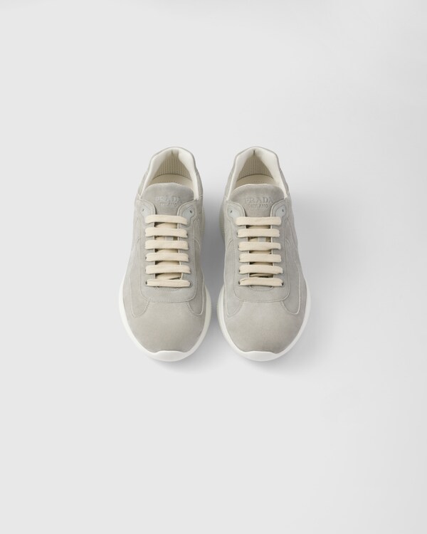 Prada America's Cup suede sneakers - Grey Prada America's Cup suede sneakers - Grey