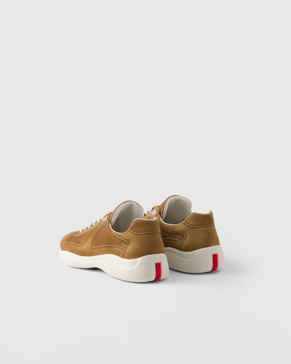 Prada America's Cup suede sneakers - Cinnamon Prada America's Cup suede sneakers - Cinnamon