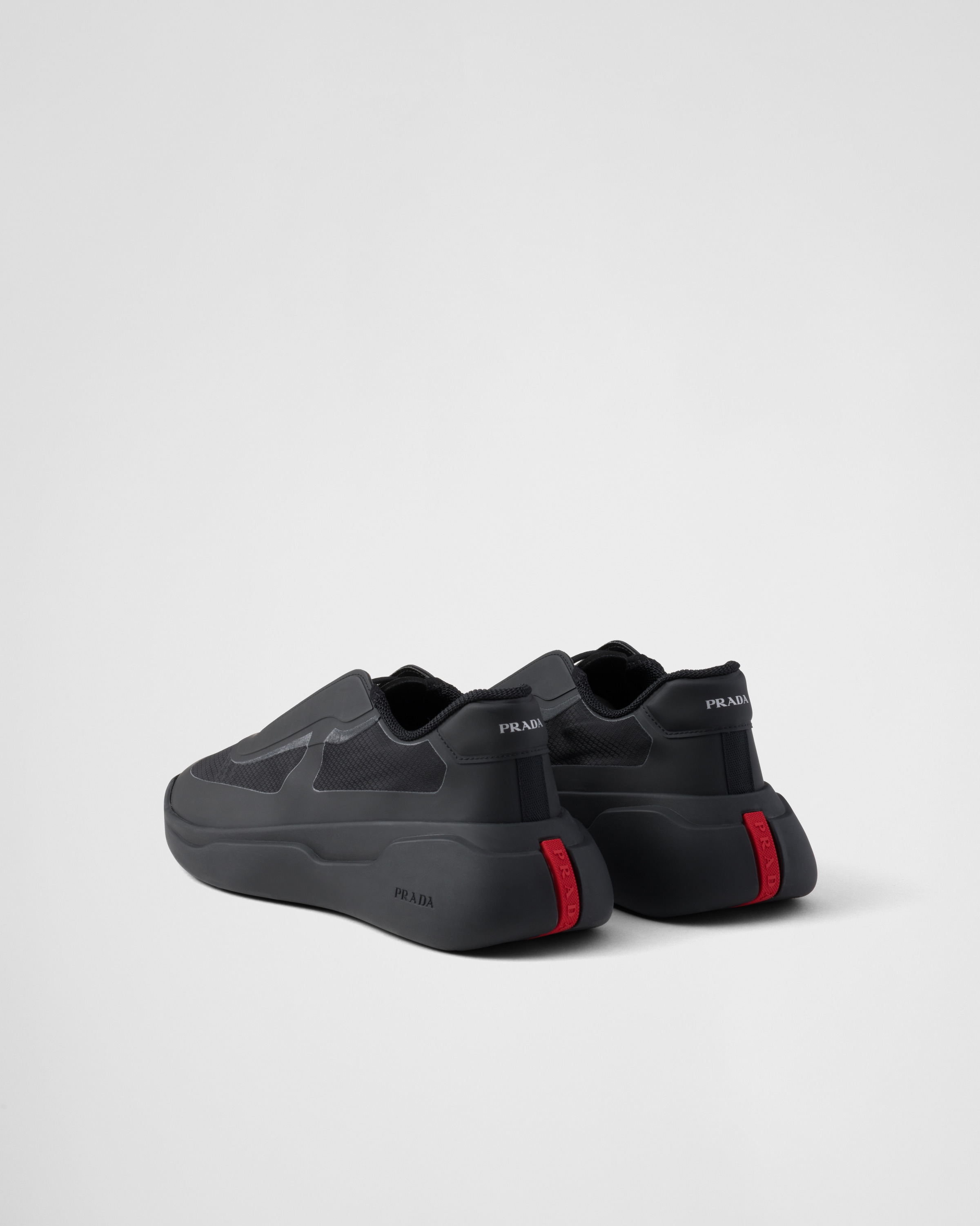 Black Prada America's Cup Re-Nylon and bike fabric sneakers Black Prada America's Cup Re-Nylon and bike fabric sneakers