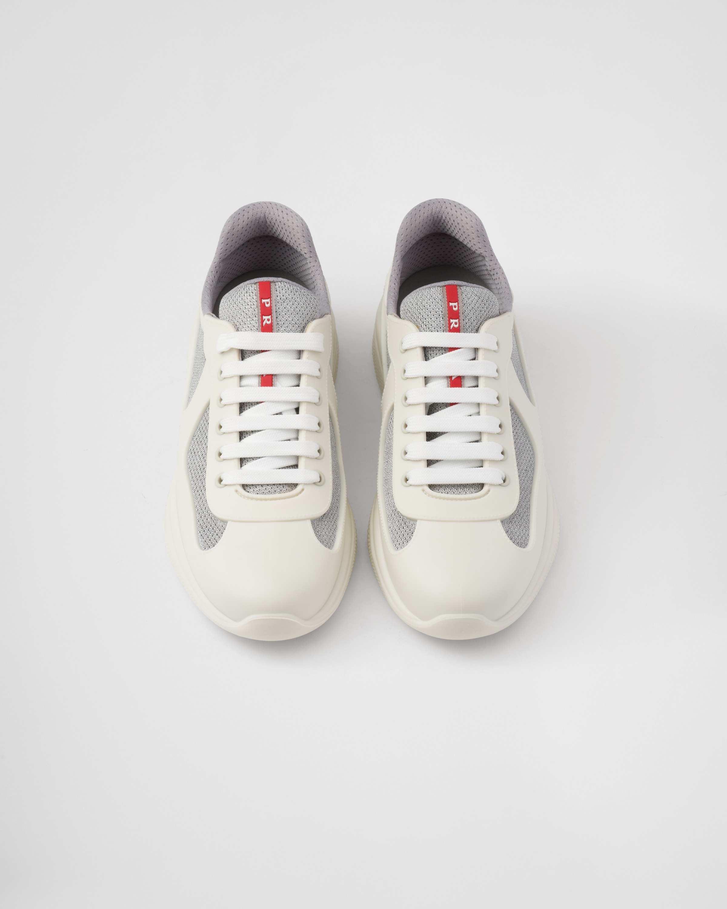 PRADA PRADA AMERICA’S CUP SNEAKER AUS WEICHEM GUMMI UND BIKE-GEWEBE