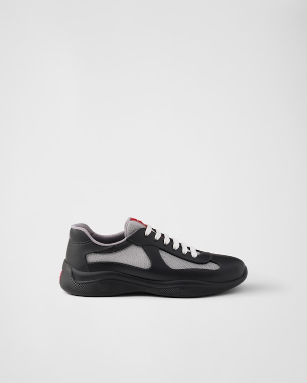 Prada America's Cup Soft rubber and bike fabric sneakers Prada America's Cup Soft rubber and bike fabric sneakers