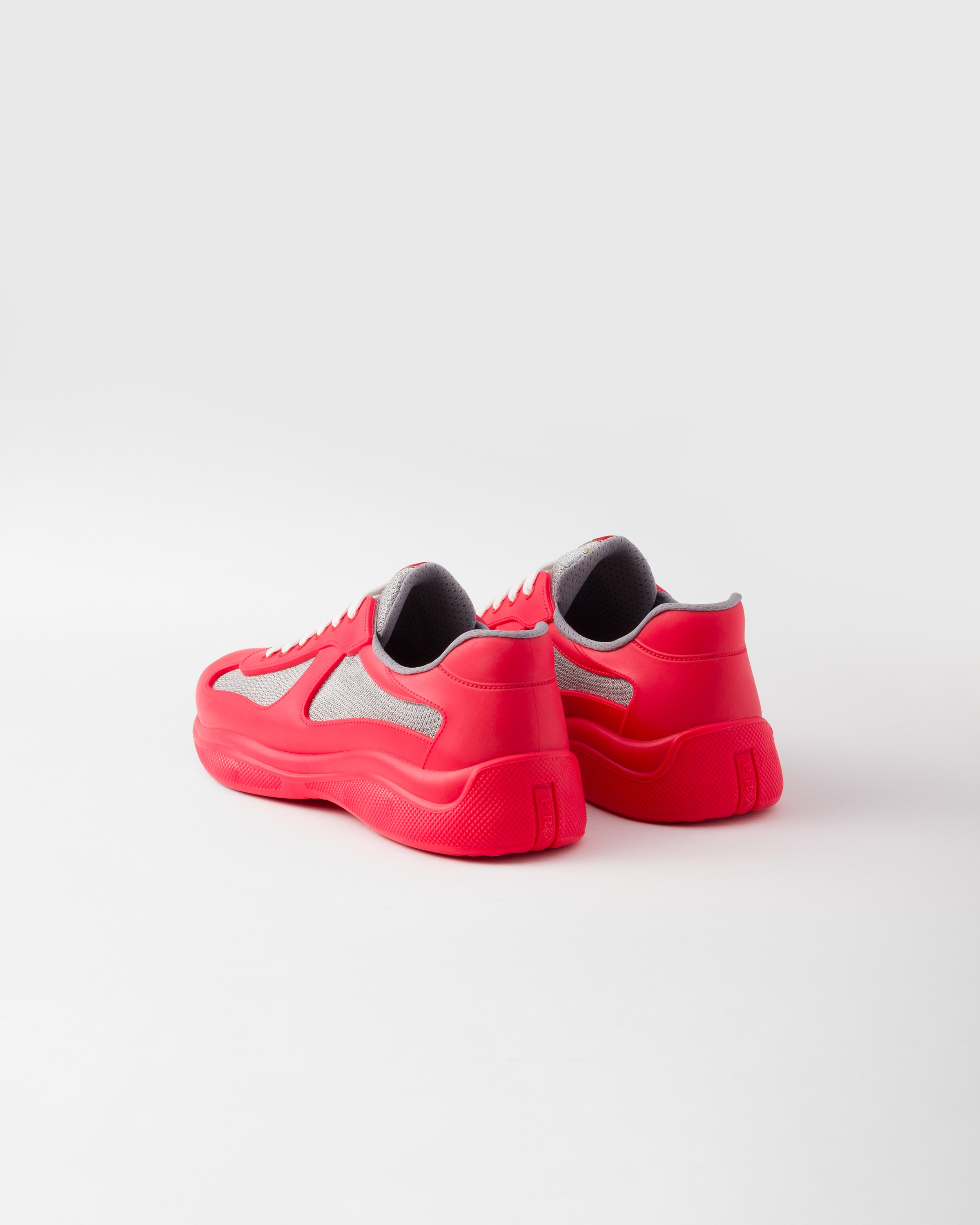 Prada America s Cup Soft rubber and bike fabric sneakers