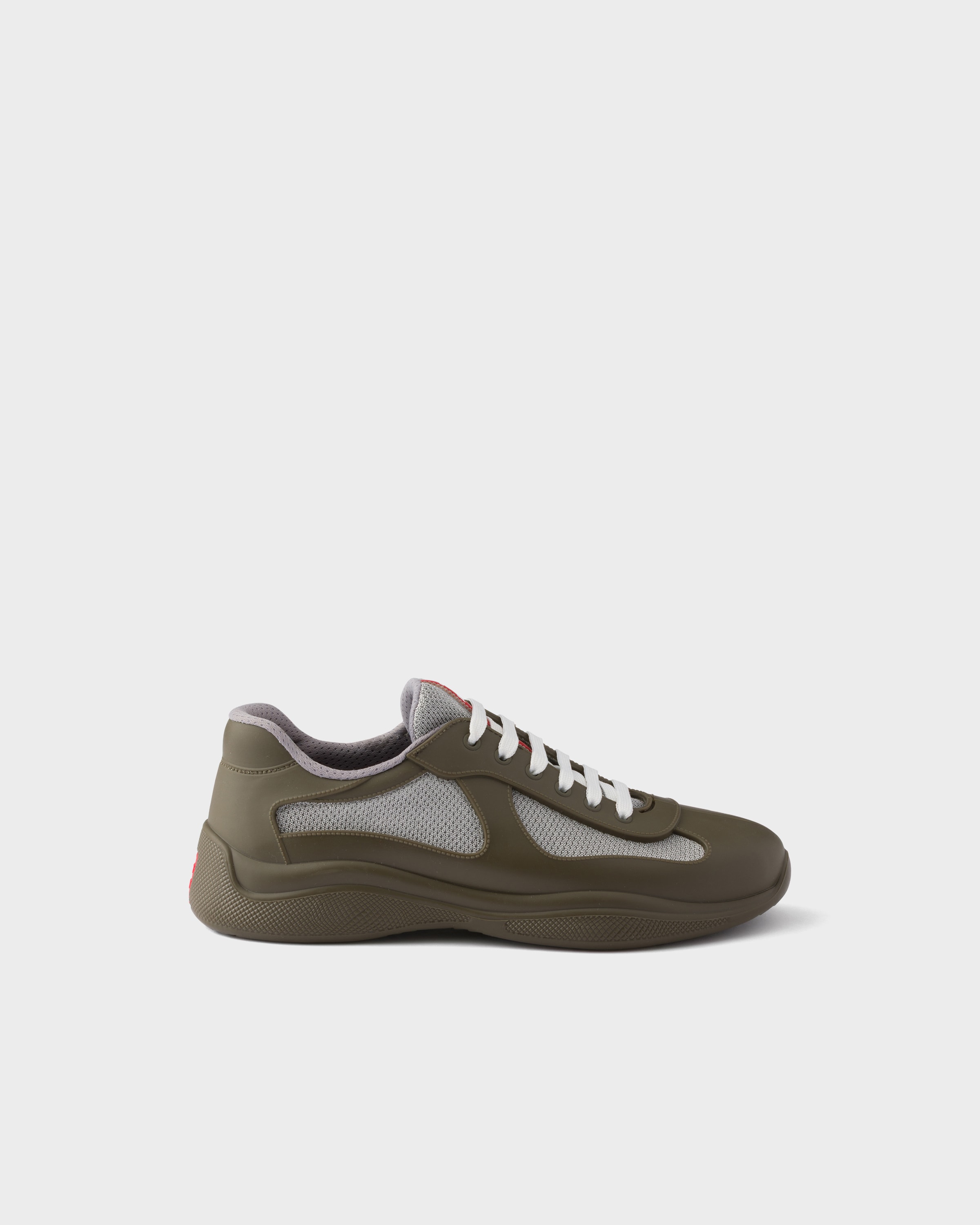 Prada Prada America's Cup Soft rubber and bike fabric sneakers