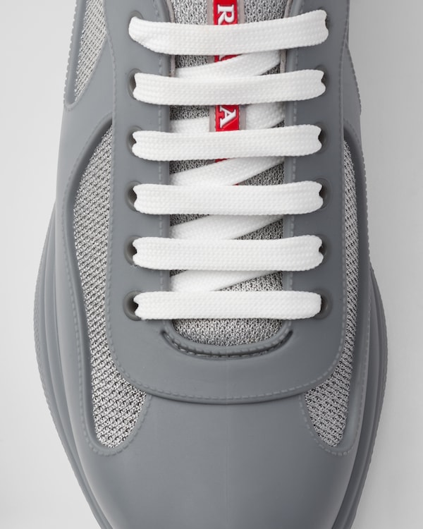 Prada美洲杯软橡胶及Bike织物运动鞋 Prada美洲杯软橡胶及Bike织物运动鞋