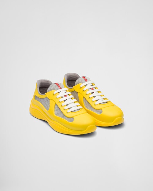 Prada Prada America's Cup Soft rubber and bike fabric sneakers 1