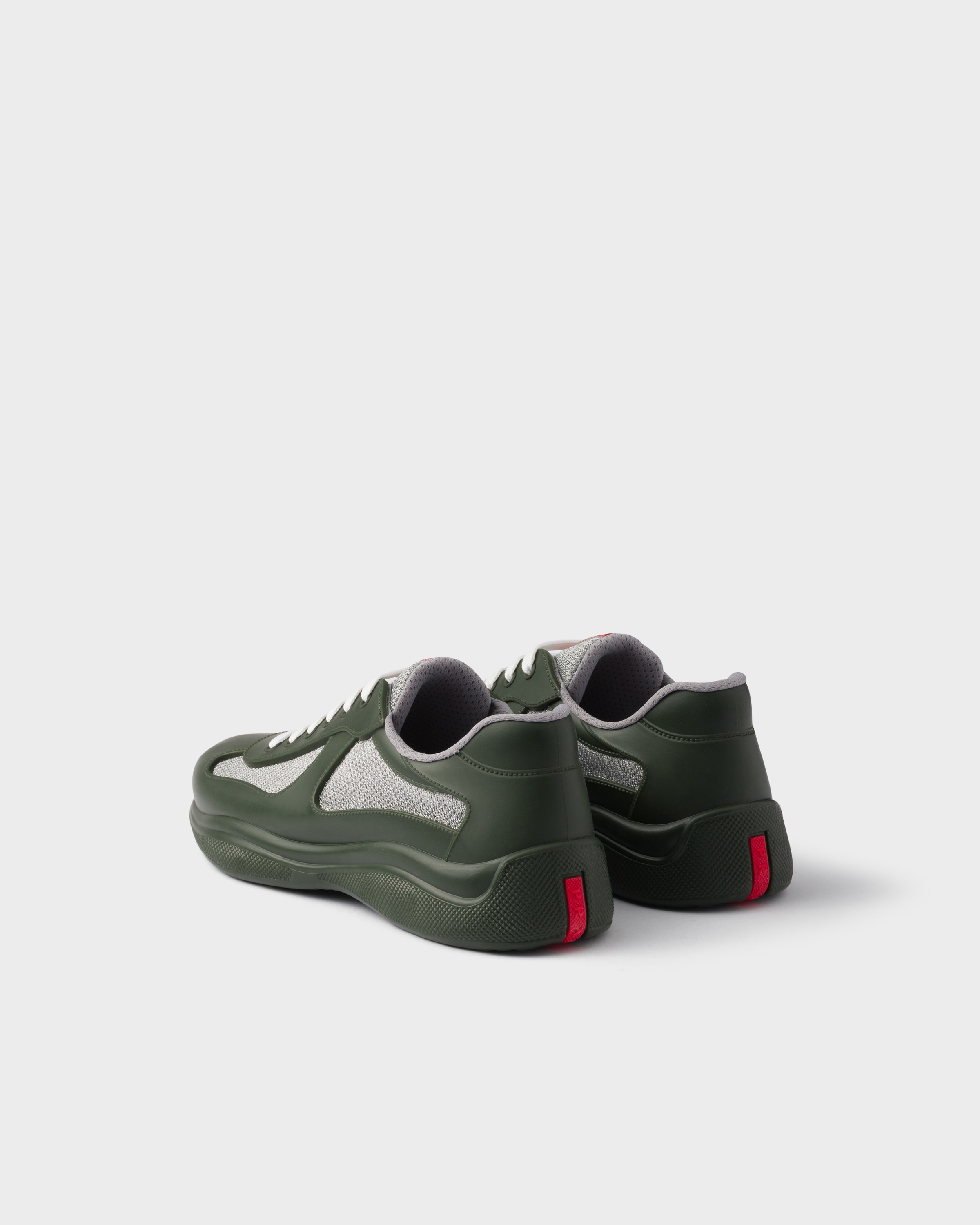 Prada America's Cup Soft Rubber And Bike Fabric Sneakers