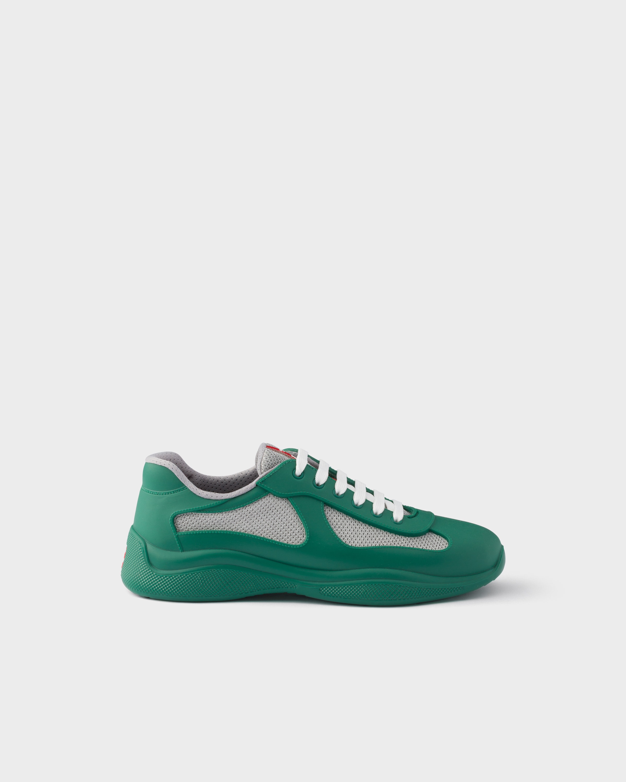Prada Prada America's Cup Soft rubber and bike fabric sneakers