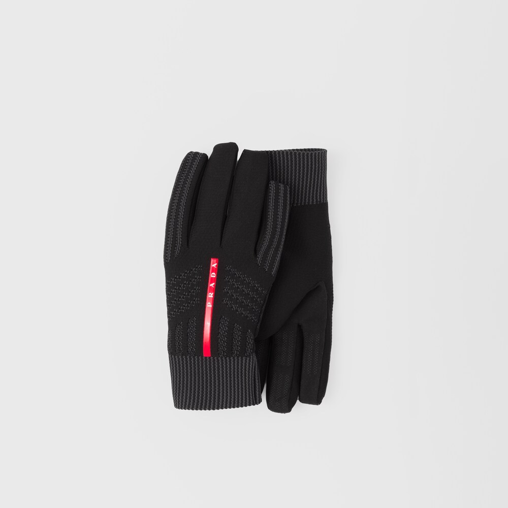 Prada Windproof knit gloves 1