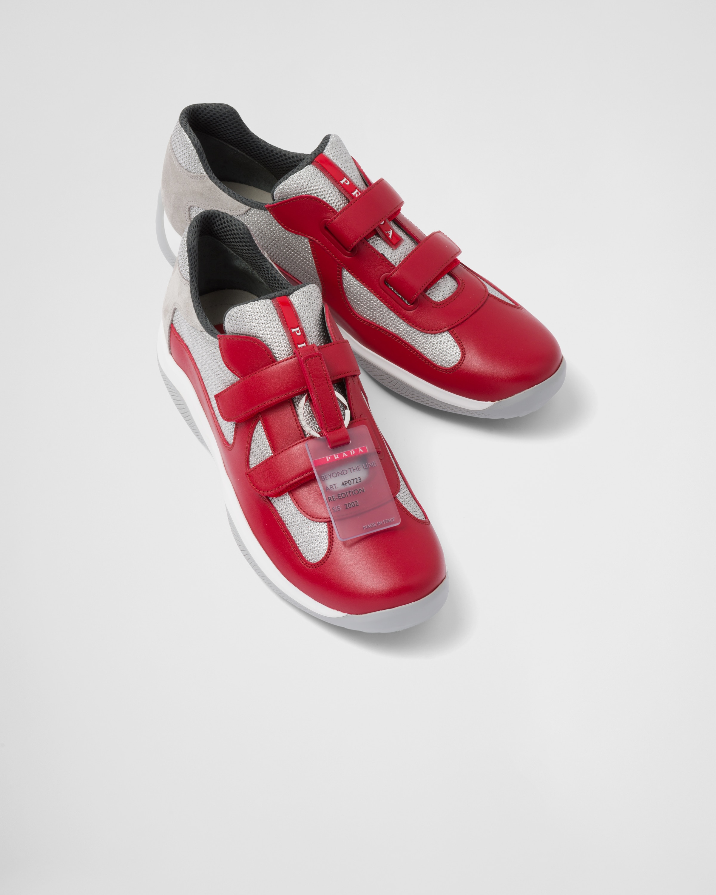 Red Prada America s Cup Original Sneakers PRADA