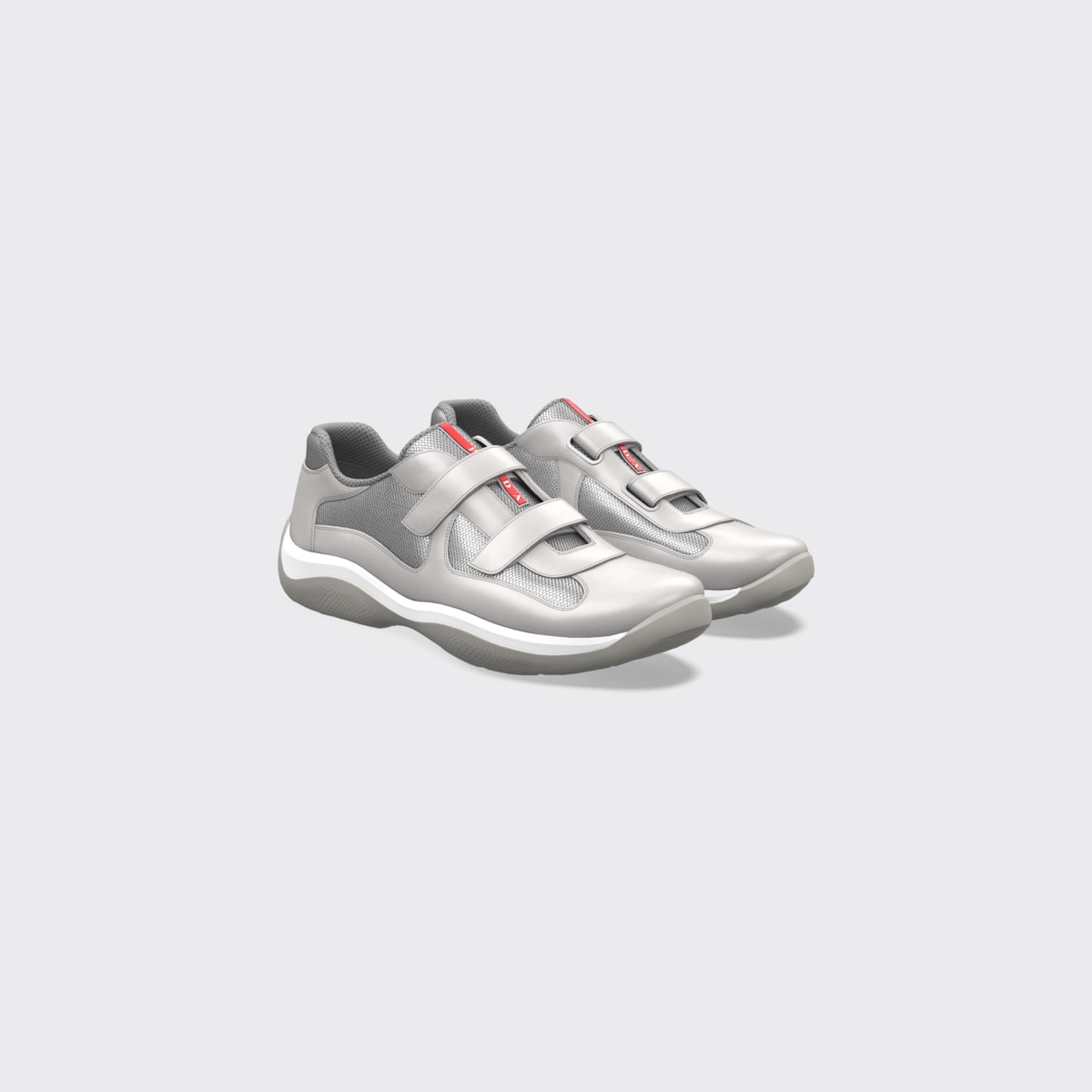 Personalized Prada America's Cup strap sneakers | PRADA
