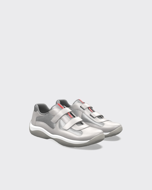 Personalized Prada America's Cup strap sneakers | Prada