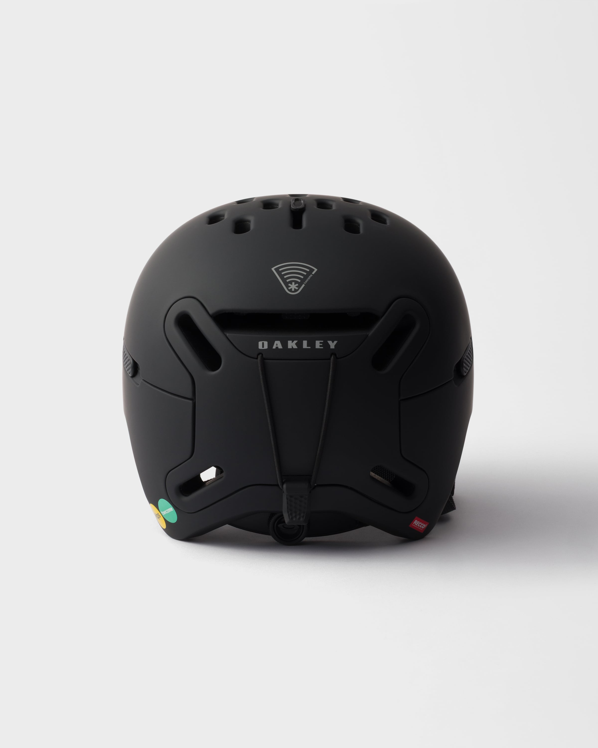 Matte Black Prada Linea Rossa By Oakley Snow Helmet - Size M | PRADA