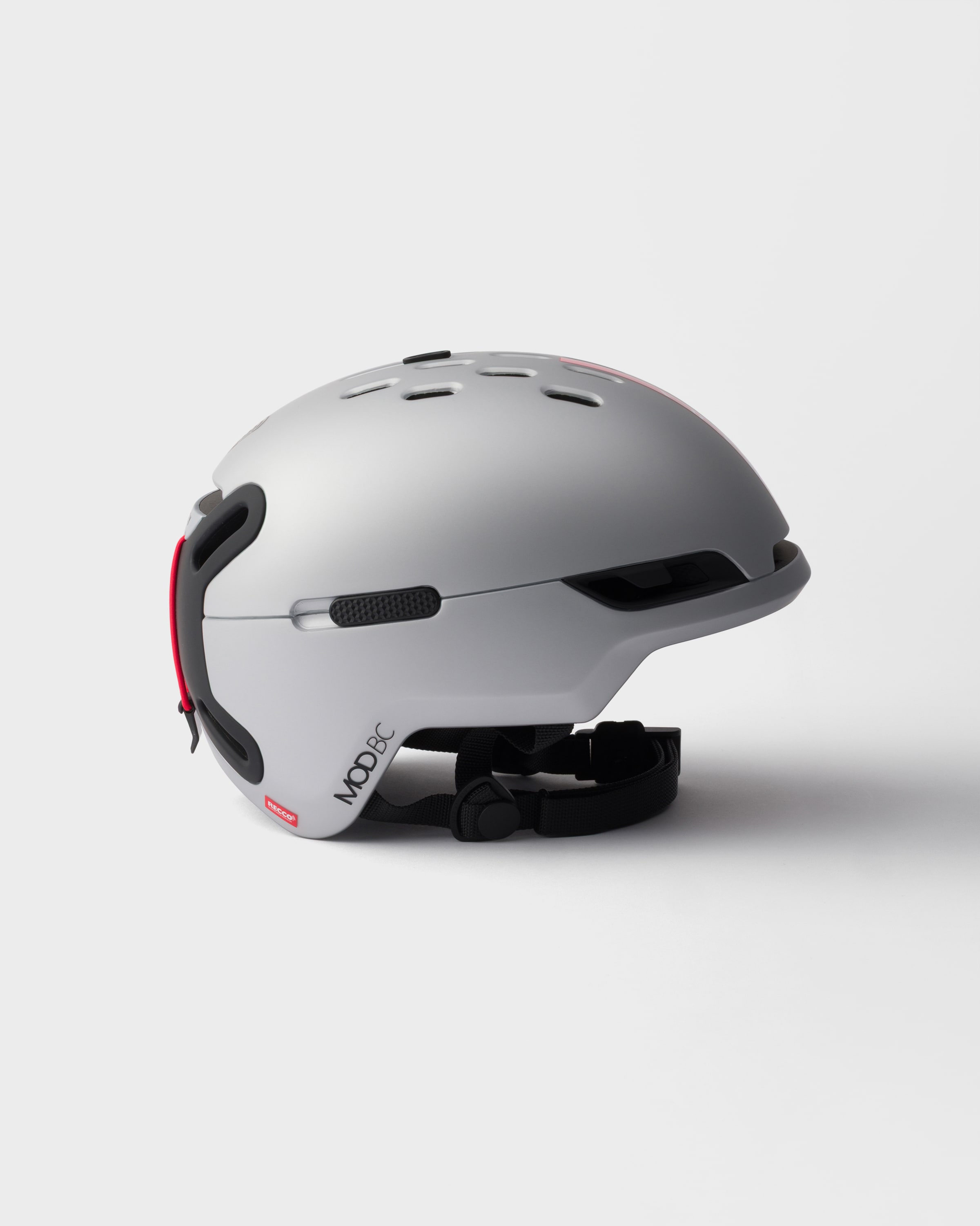 Matte Gray Prada Linea Rossa By Oakley Snow Helmet - Size L | PRADA