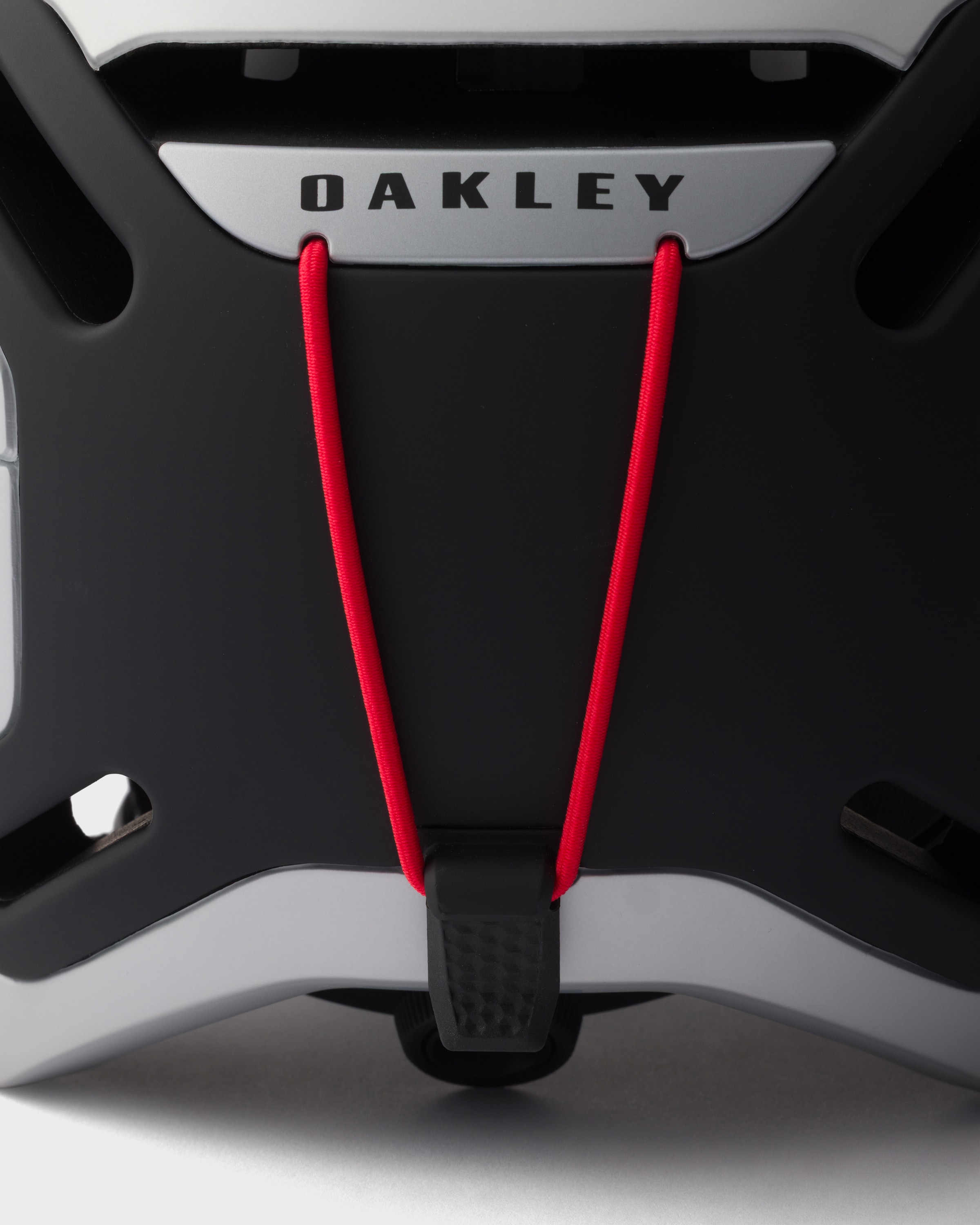 Matte Gray Prada Linea Rossa By Oakley Snow Helmet - Size L