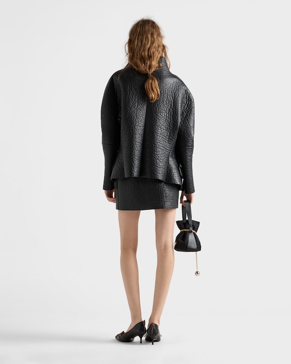 Minirock aus Nappa-Leder Minirock aus Nappa-Leder