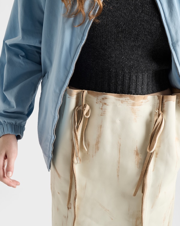 Leather skirt Leather skirt