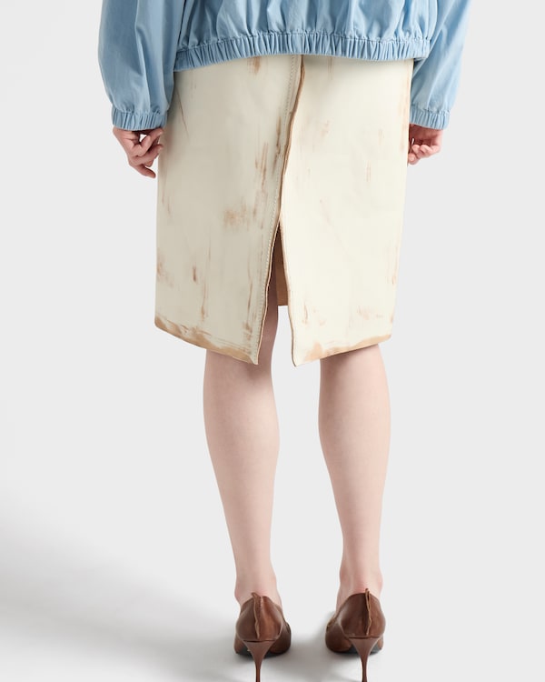 Leather skirt Leather skirt