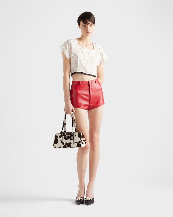 Nappa leather culottes Nappa leather culottes