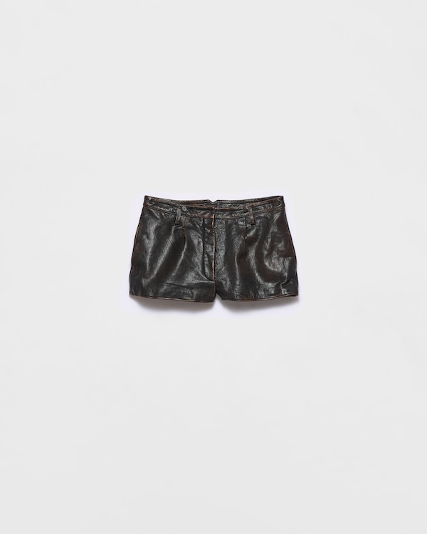 Leather shorts Leather shorts