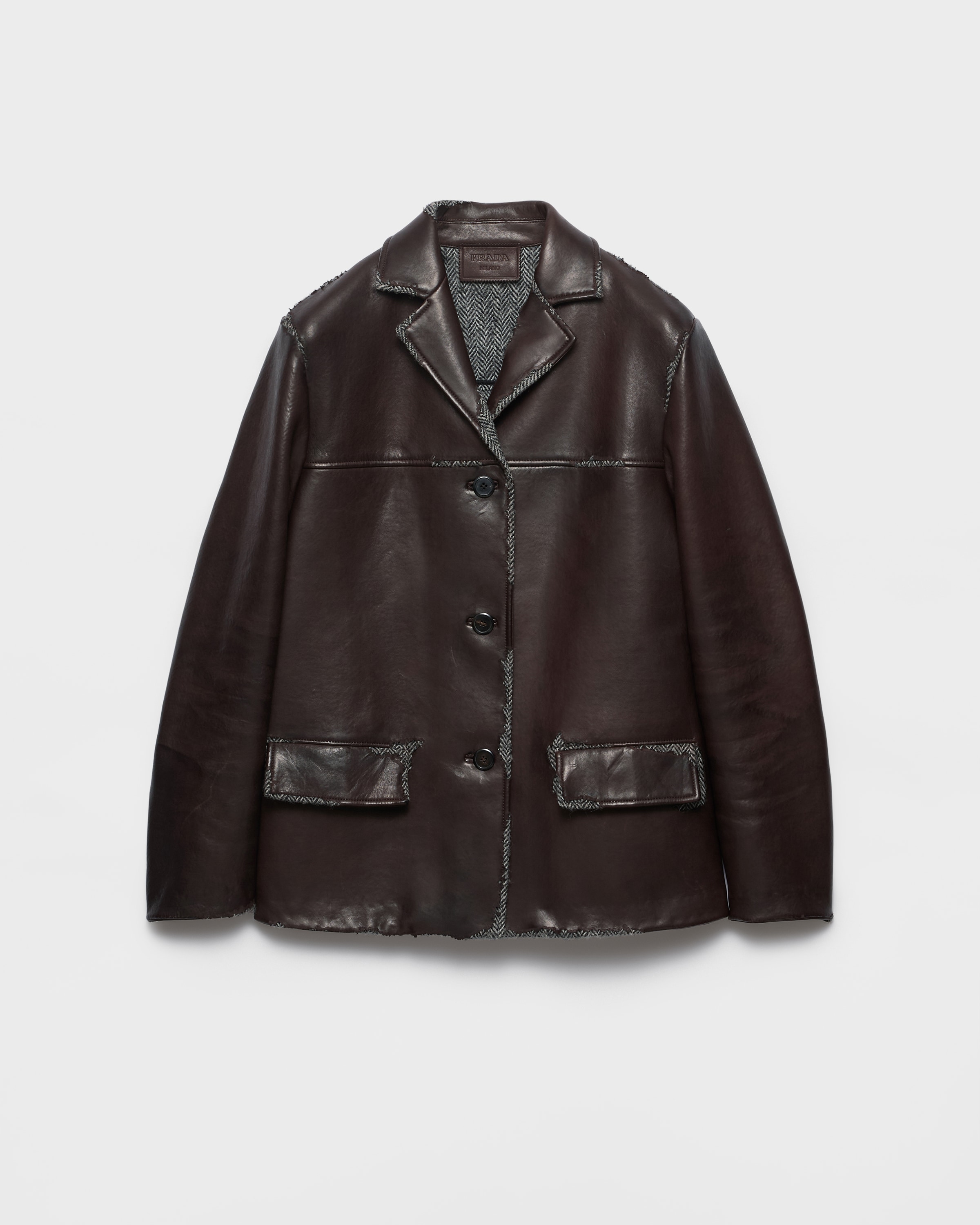 Women's Leather Clothing | PRADA