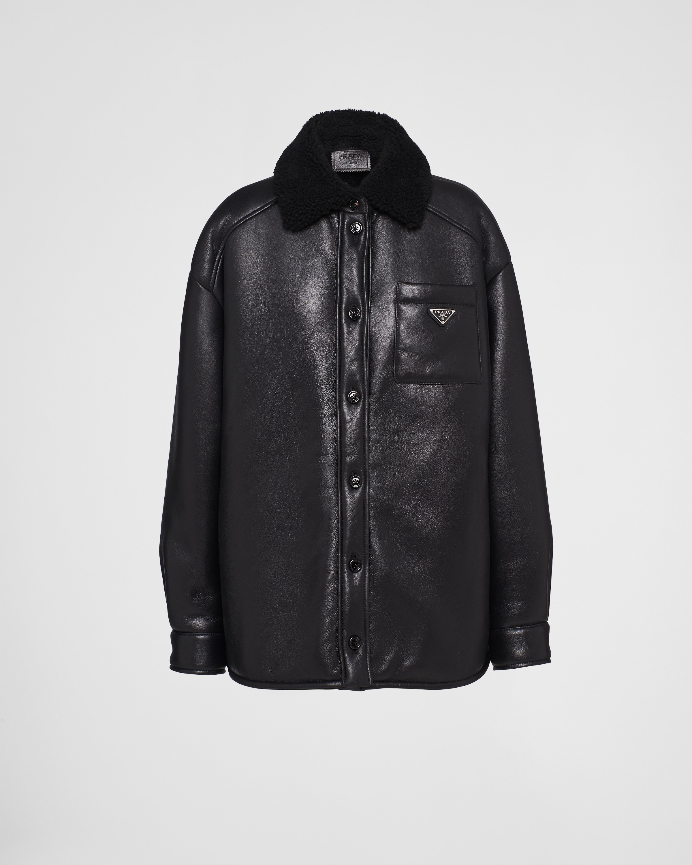 Women's Leather Clothing | PRADA