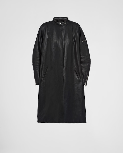 Prada Cappotto in pelle 1