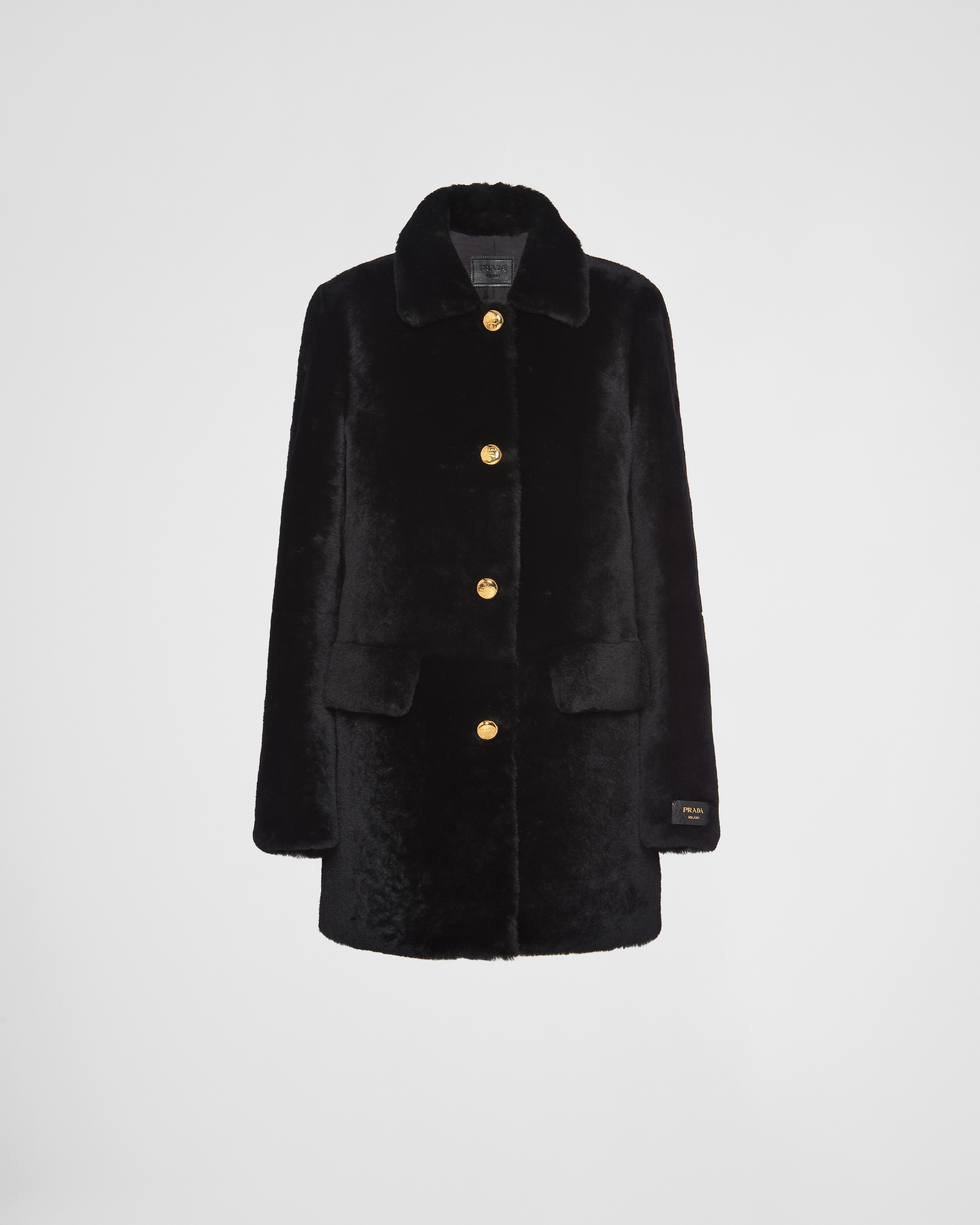 PRADA SHEARLING FUR COAT