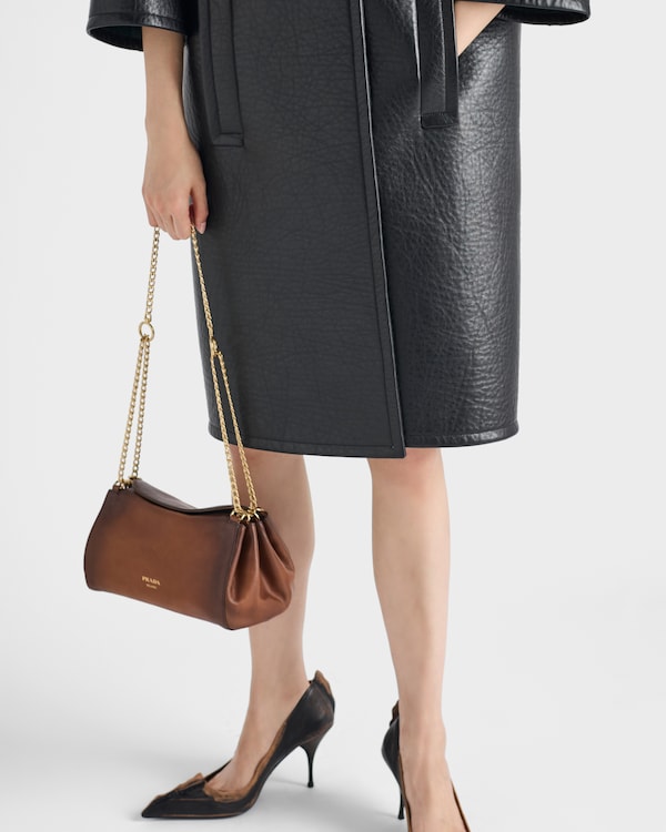 Bonded leather coat Bonded leather coat