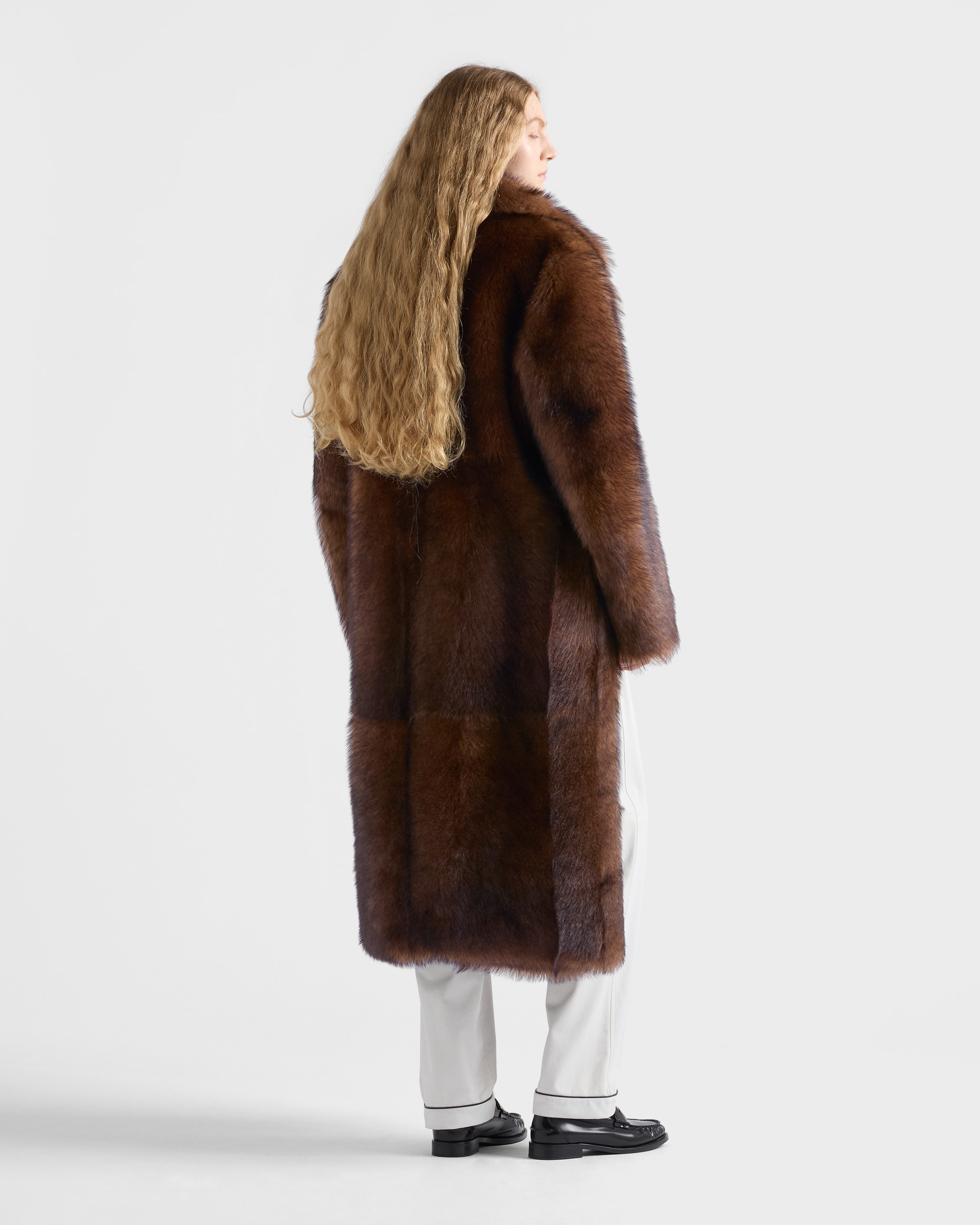 Shearling coat