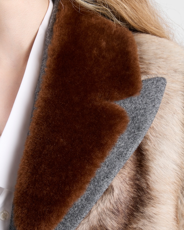 シアリングxクロス コート シアリングxクロス コート