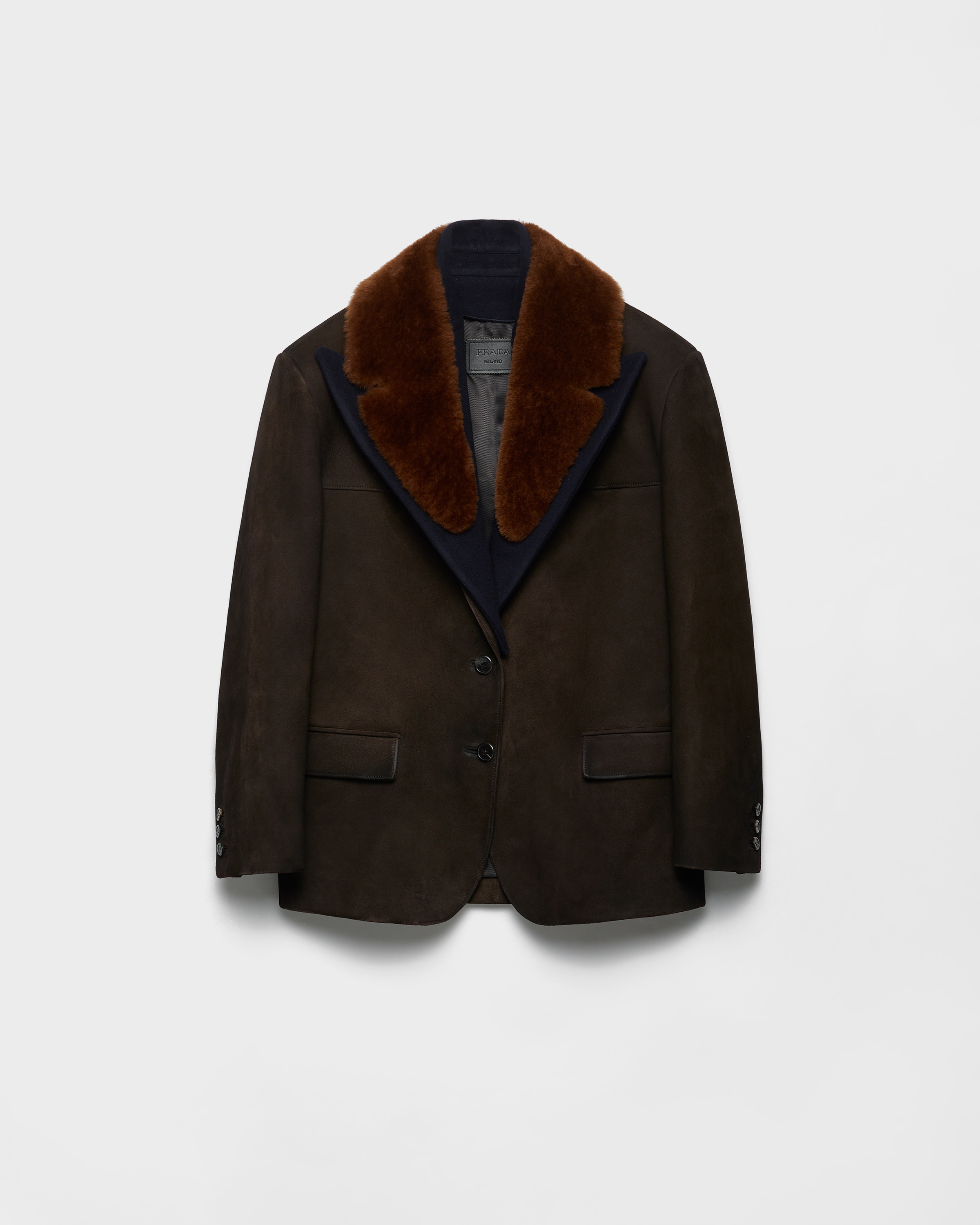 【日本入手困難】プラダ Shearling jacket ジャケット Prada shearling jacket - Gem