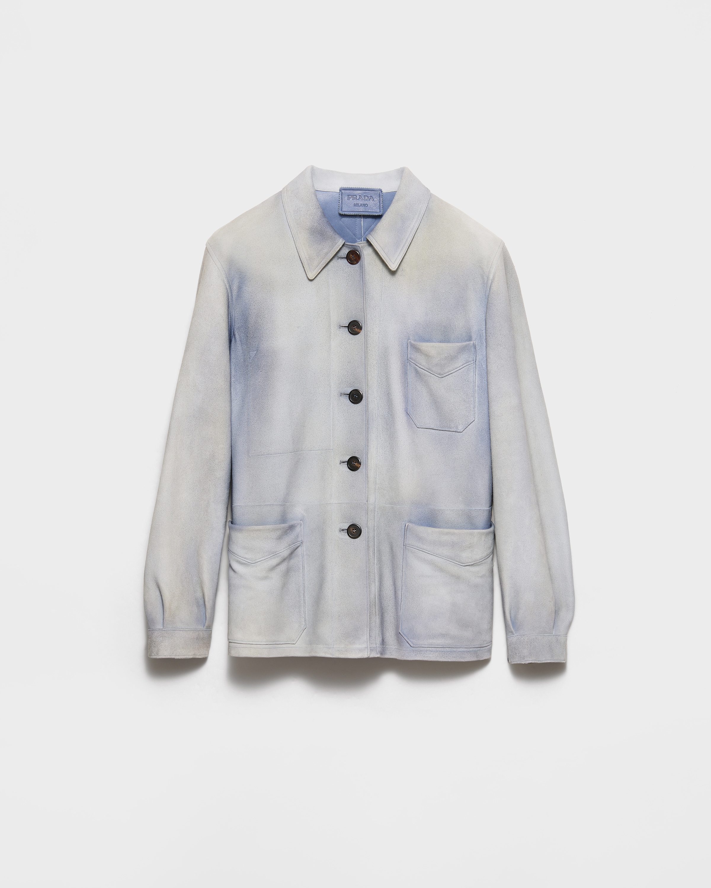 Suede caban jacket