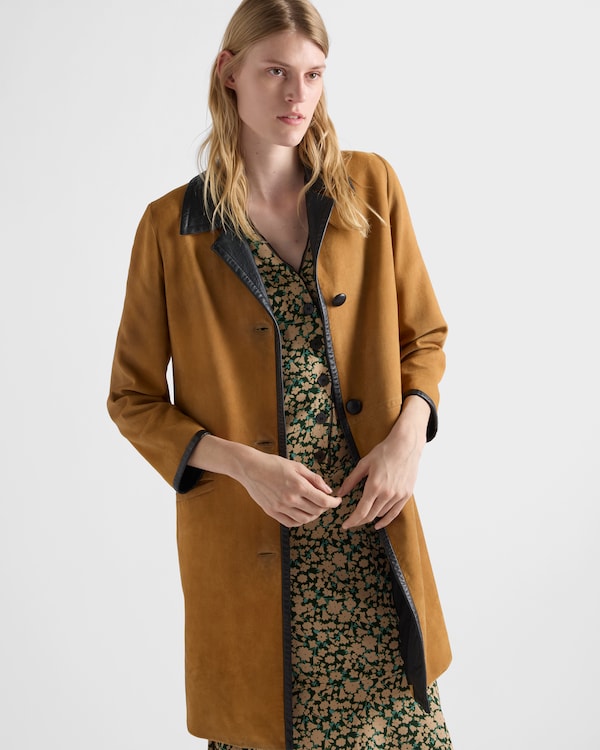 Suede coat - Light Tan Suede coat - Light Tan