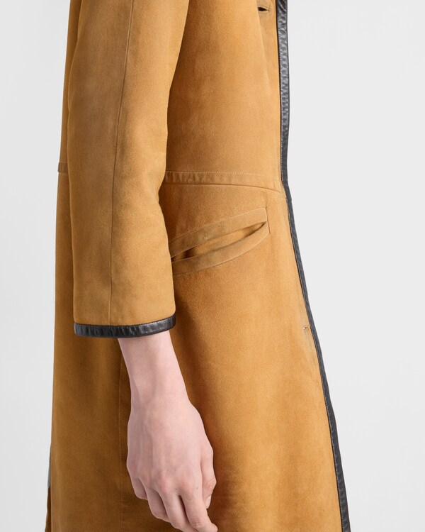 Suede coat - Light Tan Suede coat - Light Tan