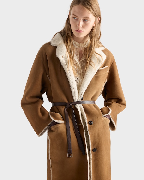 Manteau en peau de mouton - Camel/Naturel Manteau en peau de mouton - Camel/Naturel