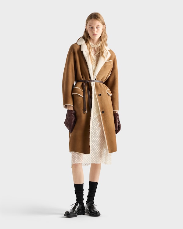 Manteau en peau de mouton - Camel/Naturel Manteau en peau de mouton - Camel/Naturel