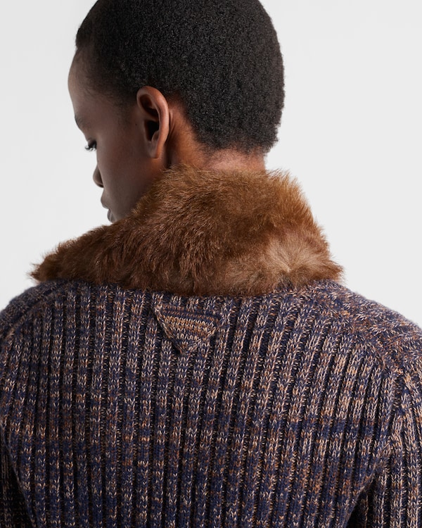 Shearling collar Shearling collar