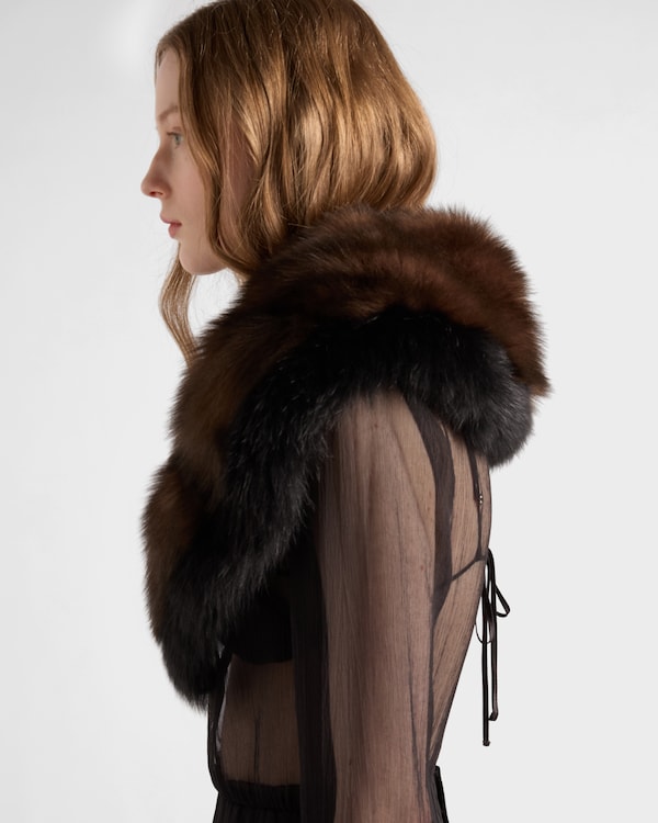 Shearling collar Shearling collar