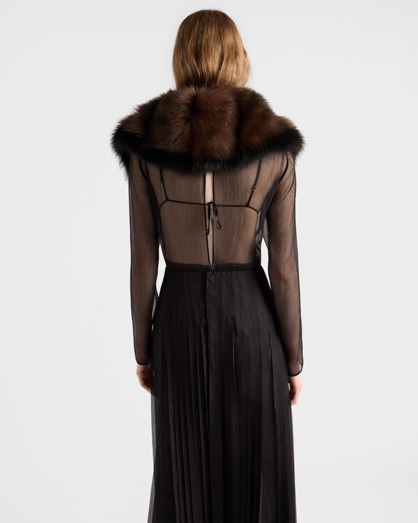 Shearling collar Shearling collar