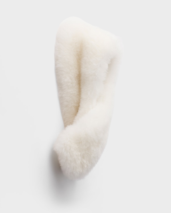 Cuello de cachemir - Blanco Cuello de cachemir - Blanco
