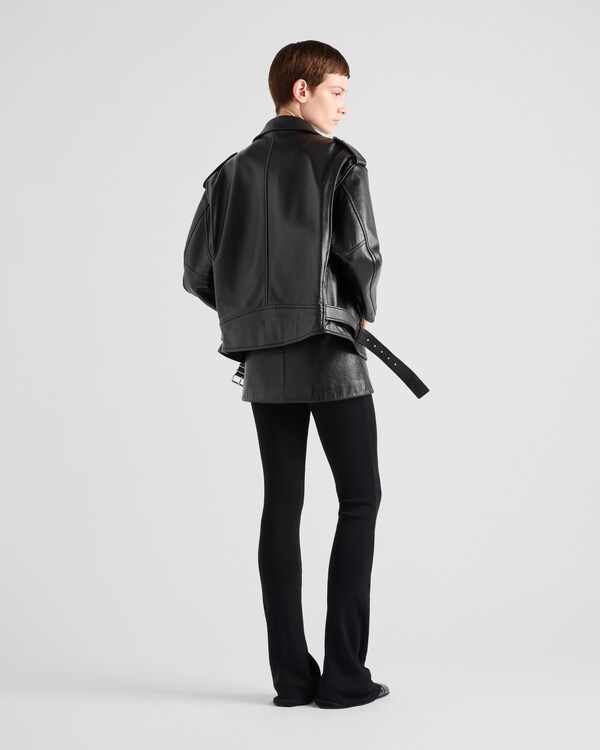 Nappa leather biker jacket Nappa leather biker jacket