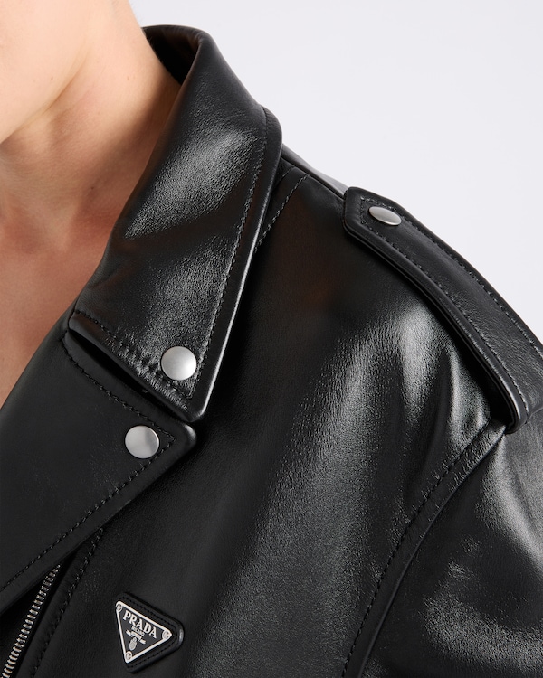 Nappa leather biker jacket Nappa leather biker jacket